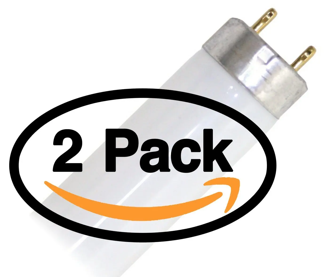 (2 Pack) Sylvania 21769 FO17/735/ECO 17 Watt 2FT T8 Fluorescent Tube Light Bulb 3500K 17W Alt to F17T8 F17T8/SP35/ECO F17T8/SPX35/ECO F17T8/835 F17T8/735 F17T8/TL835/Alto F17T8/TL735 FO17/835/ECO