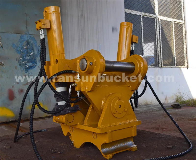 tilt rotating quick hitch excavator