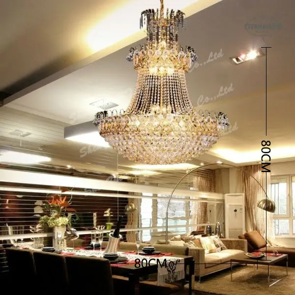 Modern Latest Restaurant Crystal Chandeliers Light Kronleuchter For