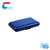 ABS Material Credit Card Wallet Case Fashion Aluminium RFID Blocking Card Holder