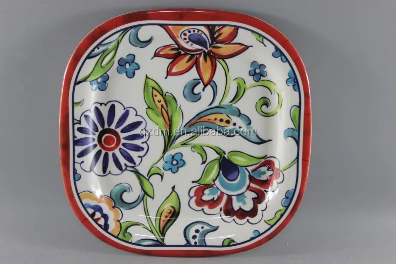 Square Melamine Dishes