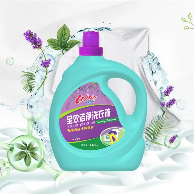 

4.68kg Fragrance Washing Liquid Laundry Cleaning Detergent, Blue