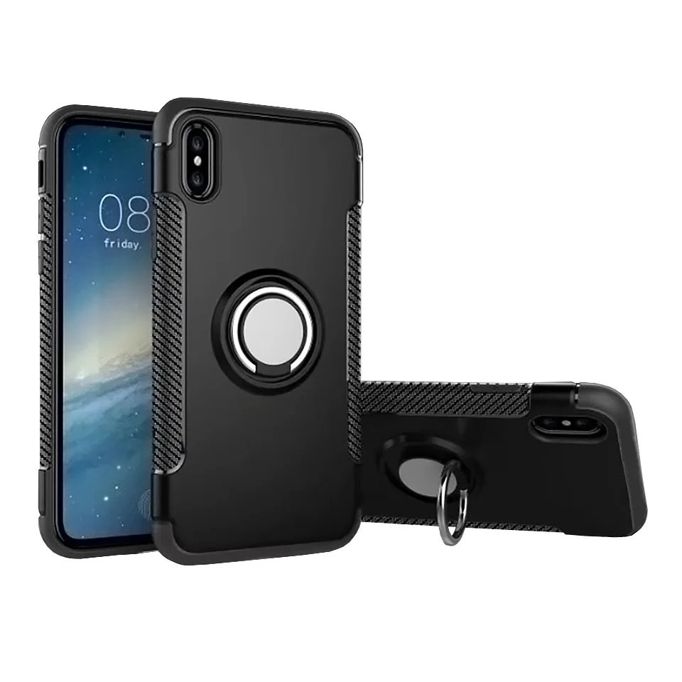 

Factory Price Magnet Ring Mobile Phone Cover For Iphone X