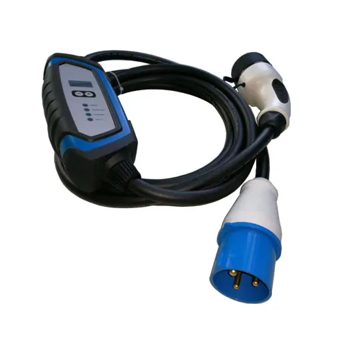 
16a evse level 2 portable ev charger j1772 ev plug to schuko socket 