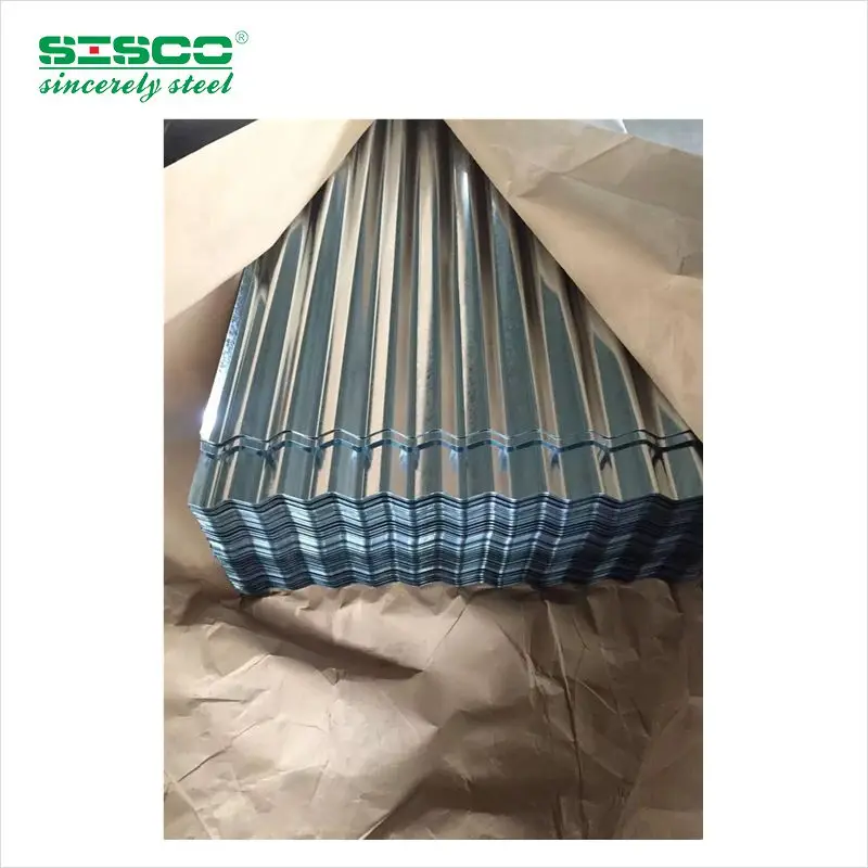 GB Standard Z100-Z275 Corrugated Galvanized Steel Roof Panels