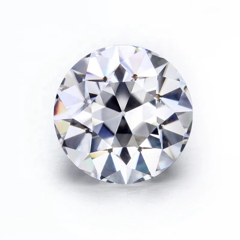 

Hot sale OEC cutting 8 mm GH color moissanite fire jewelry customized engagement ring,MOQ is 1 piece
