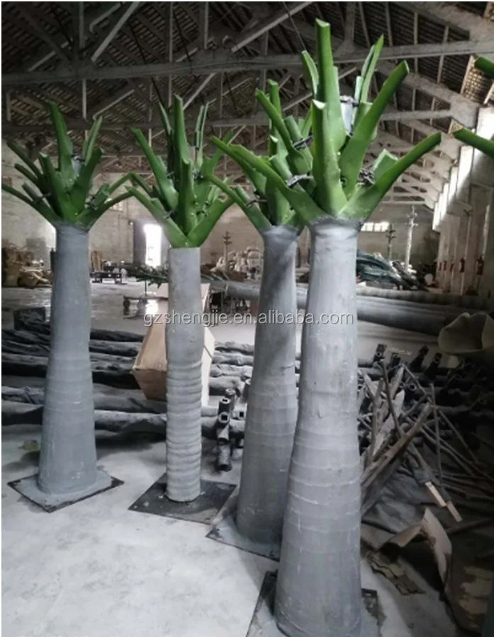 5m Outdoor Decorative Royal Palm Tree Fiberglass Roystonea Regia Palm Trees For Road Buy