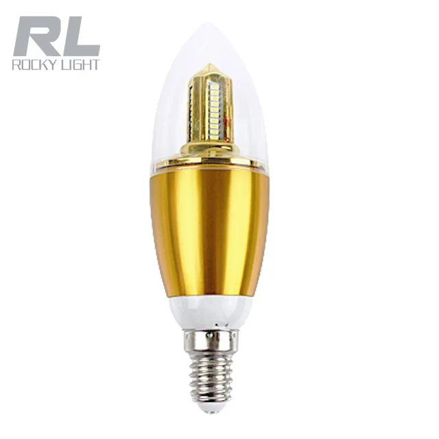 
E14 E27 Dimmable LED Candle Light, 3w 4w 5w 6w LED Candle Bulb 