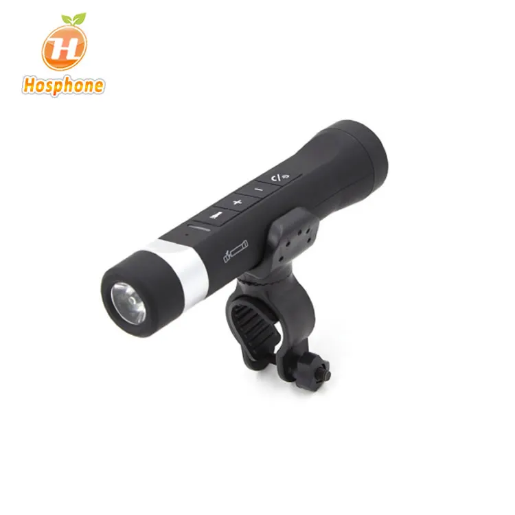 

4 in 1 Multi-function Speakers Flashlight Music Torch Bike Cycling Mini Speaker With Power Bank, N/a