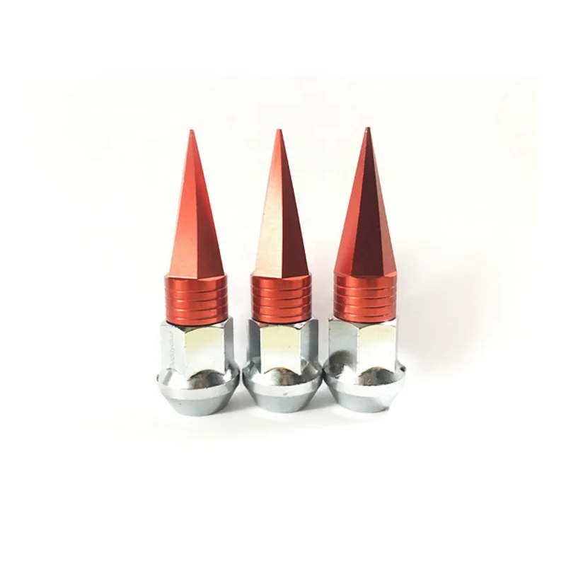
Car Tire Pointed Nuts Standard Wheel Racing Lug Screw Spike Lug Nuts 125 