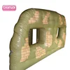 Best quality outdoor archery game pvc wall inflatable paintball bunker