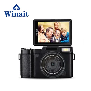 2016 Good New 24MP Camera WT- R2 Digital Camera with 3 inch TFT 180 Degree Screen DSLR Wide Angle Telephoto Lens Camara Digital