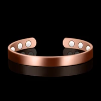 

Wholesale Pure Copper Magnetic Cuff Arthritis Armband Health Bio Men Women bracelet Energy Magnet bracelets