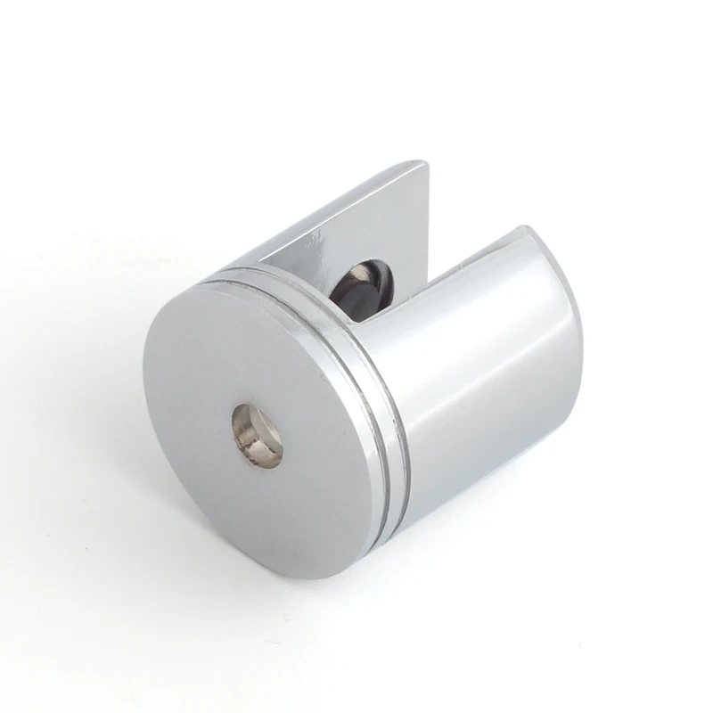 chrome brass glass clamp