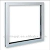 PVC and aluminum fixed glass windows