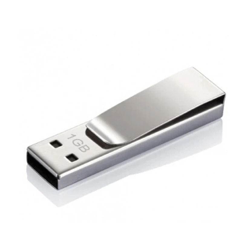 

Custom Logo Metal Memory Sticks USB Flash Drive Paper Clip