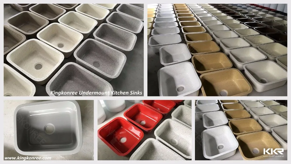 Reinweißes Acryl-kunststein Waschbecken Mit Fester Oberfläche Für Die