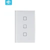 Home Automation US standard Wireless Wifi Control Smart touch Dimming Wall Switch