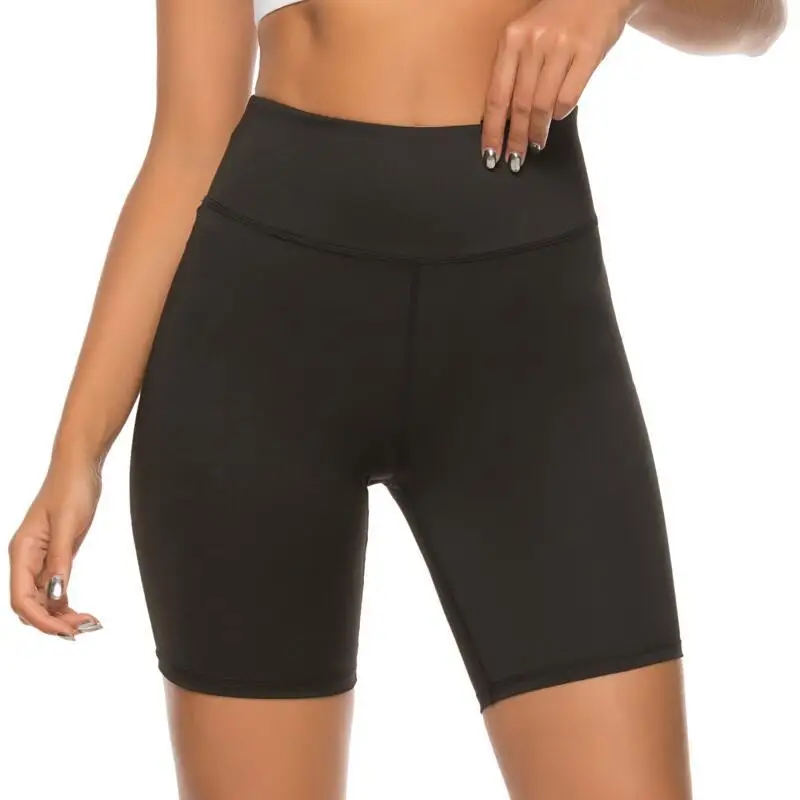 Spandex Plus Size Underwear Seamless Black Biker Shorts Women
