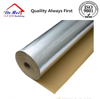 Perforated Kraft Paper Adhesive Aluminum Foil With Fire Retardant ...