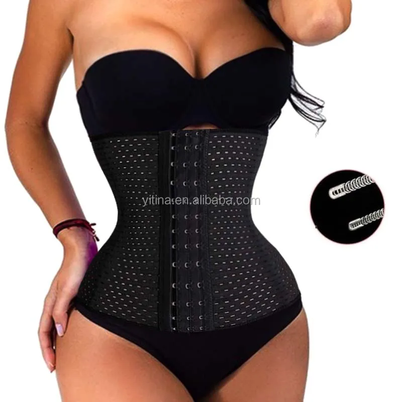 

Cheap price control waist belt SL330 Trainning Corsets breathable stomach girdle