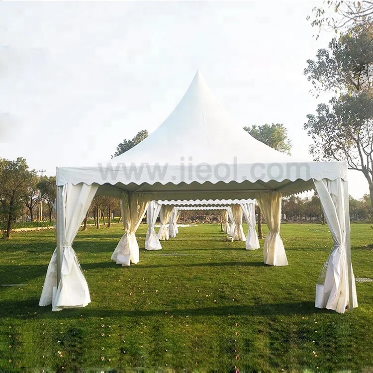 

Arabic style outdoor pagoda marquee frame marquee export to Jordan for sale, White, blue, green, yellow, red, etc