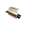 W6322902-15WP brass PBT UL94V-0 9pin electrical wire connectors D-SUB