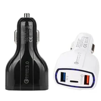 

Double Usb PD Fast Car Charger 3.0 Type C Quick Auto Charging QC3.0 Car For iPhone Charger