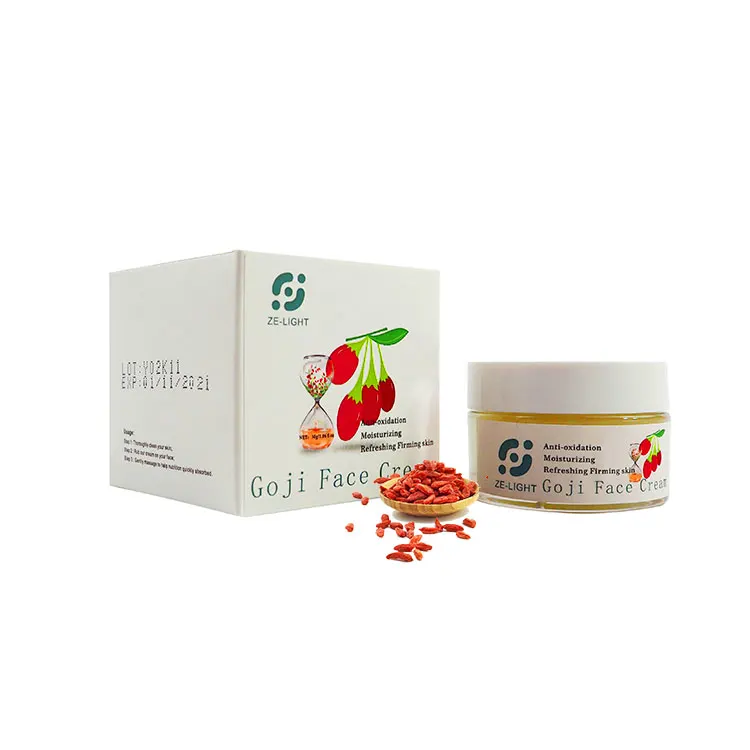 

Wholesale Organic Anti Wrinkle Anti Aging Whitening Goji Berry Facial Cream