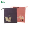 With Personal Logo Print Mylar Ldpe Packaging Floral Jewelry Matte Black Gift Wrapping Bags