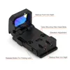 Wholesale Pistol Hunting Scope Light Emitting Diode Glock Fold Lens Red Dot Sight Scope