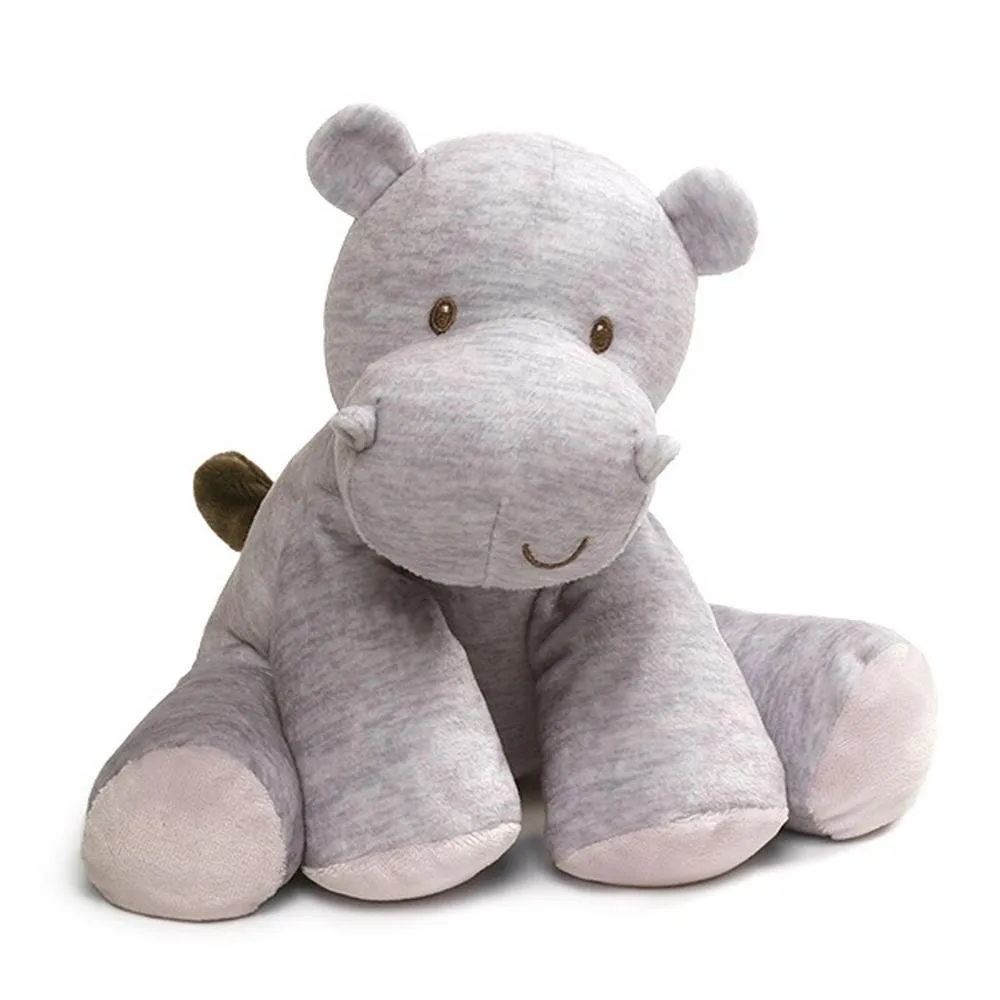 small plush hippo