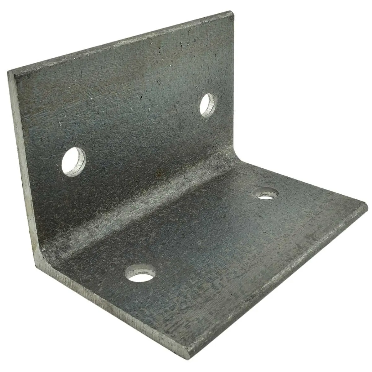 9/16 Holes for 1/2 Bolts 4 Custom Fabricated 6 x 6 x 1/4 Hot Rolled A36 Steel Base Plate with