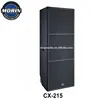 Dual 15 Max Peak 170dB Professional Pa Audio Speaker For Concert And Show Audio Show Project Use Morin CX-215