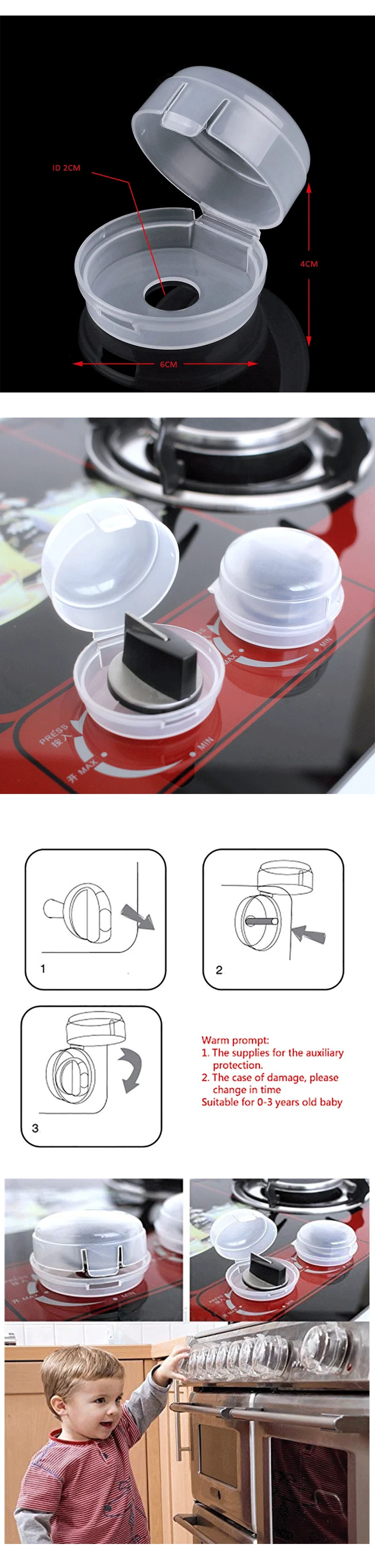 Gas Stove Knob Covers Kitchen Stove Safety Baby Proofing Stove Buy