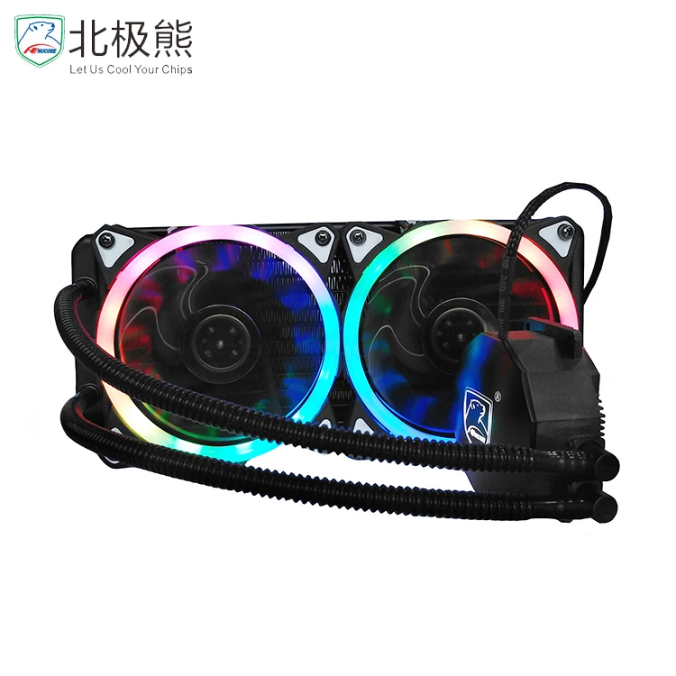 Wholesale colorful computer 240  water cpu cooler