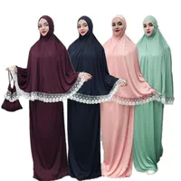 

Ramadan Robe Abaya Dubai Turkey Hijab Muslim Dress Kaftan Abayas For Women Qatar Caftan Tesettur Elbise Prayer Islamic Clothing