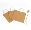 Eco-friendly High Quality Kraft Paper Bag for food take-out or for some other items package