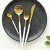 30% OFF Wedding Favor Matte Gold Plated Cutlery Set