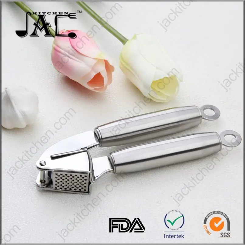 Home & Garden Flexible Stainless Steel Garlic Masher And Squeezer