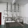 Mini Type Film Evaporators small falling film evaporator lab evaporator Pilot Test Compact High Efficiency Triple-Effect Falling