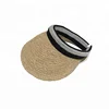 China Wholesale Fashionable Summer Straw Adjustable Sun Visor with Custom Logo