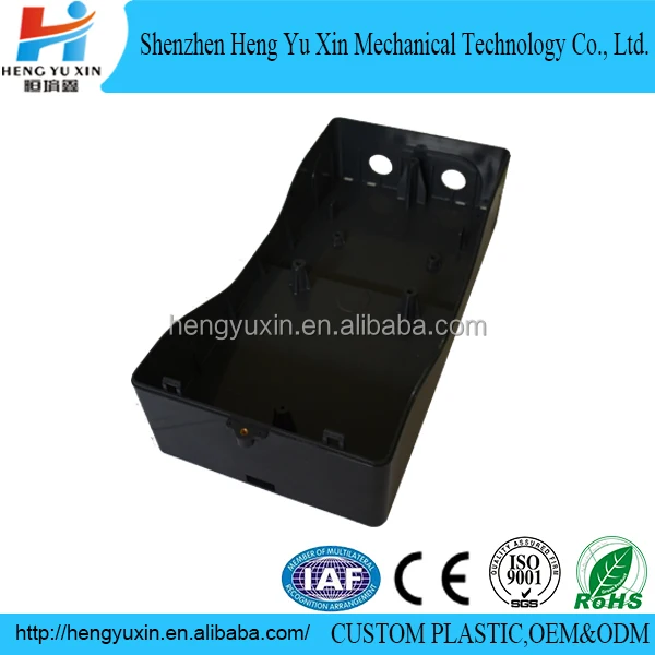 professional injection molding abs black soft box casing