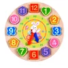 Amazon new design Intelligence Learning math/time digital shape clock toy