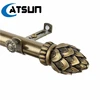 CATSUN Modern Decorative Window Diamond Curtain Rod Ball Finials Curtain Rod Accessories
