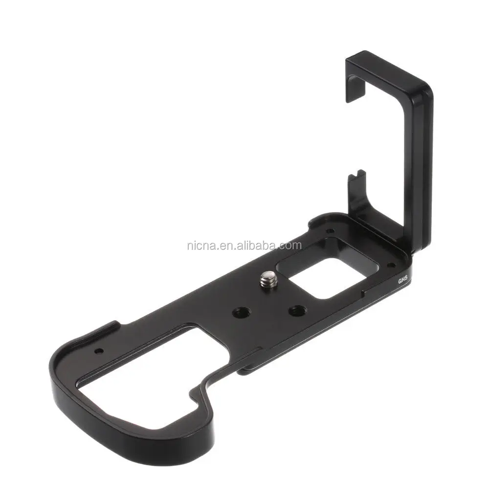 

Quick Release L Plate Bracket Holder Hand Grip for Panasonic GH5 Lumix DMC-GH5GK, Black