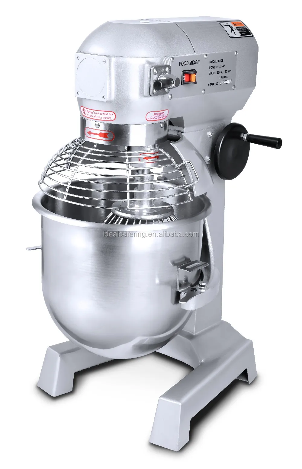 B20 Commercial Industrial Use 3 Speed Food Mixer With Cover Dough ...