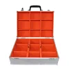 Watch Storage Adjustable Dividers professional aluminum hairdresser tool case