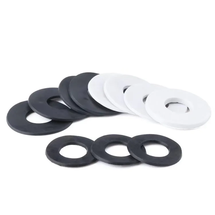 High Percisison CNC Truning Black PTFE Washer Products from Shanghai