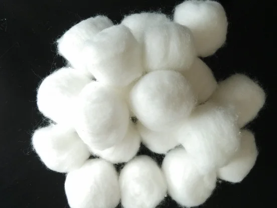 sterile medical absorbent cotton wool ball